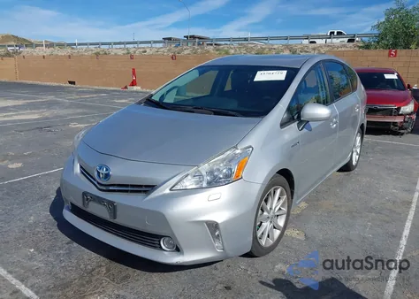 2012 Toyota Prius V Five from USA, damaged, VIN JTDZN3EU5C3126413